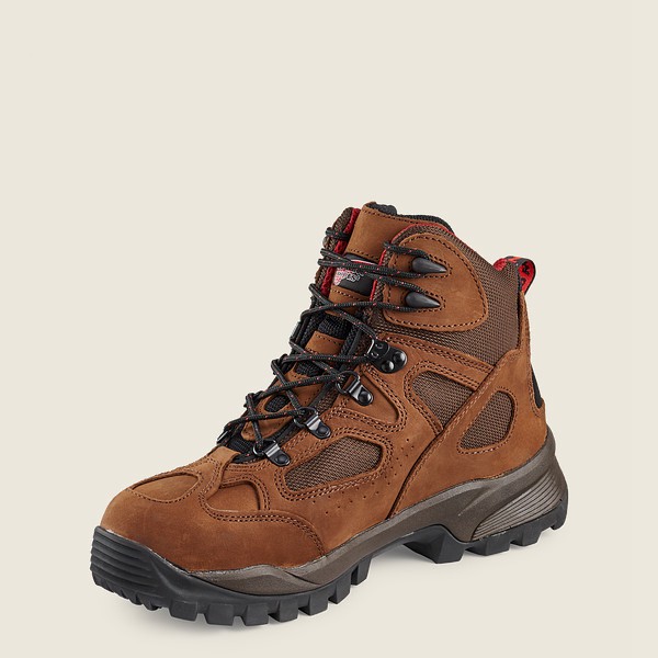 Bottes de Randonnée Red Wing - Truhiker - 6-Inch Waterproof Safety Toe - Marron - Homme 975LWFRSU